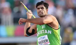 اولمپک گولڈ میڈلسٹ ارشد ندیم نے نیشنل گیمز میں بھی گولڈ میڈل جیت لیا