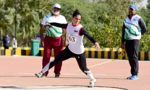 Faryal Farooq finally conquers a four-year goal with discus gold at National Games
