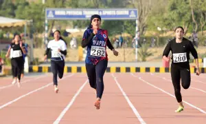 Record-breaking Faryal Farooq sets alight National Games