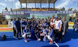 When hockey took centre stage in the middle of the city