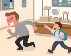 Story time : The veiled robber