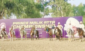 Hassanabdal revives royal sport as tent-pegging thunders back to life