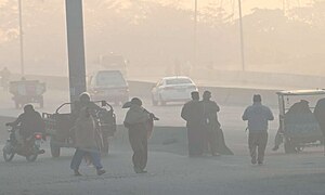 No clean air day in Lahore in 2024 under WHO standards