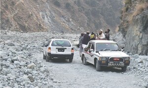 Kohistan people protest delay in reconstruction of flood-hit road