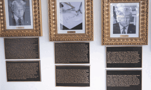 Trump mocks predecessors with new &lsquo;walk of fame&rsquo; plaques