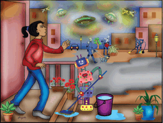 Story time : Robots taking over