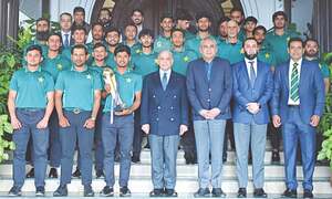 Pakistan U-19 Asia Cup heroes honoured as PM lauds historic victory over India