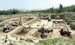 Bhir Mound dig yields yet more ancient artefacts