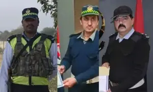 لکی مروت اور بنوں میں دہشت گرد حملے، چار پولیس اہلکار شہید