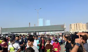 Israr retains Karachi Marathon crown, Sara claims women&rsquo;s title