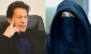 عمران خان سے ان کی اہلیہ بشریٰ بی بی کی ملاقات کرادی گئی