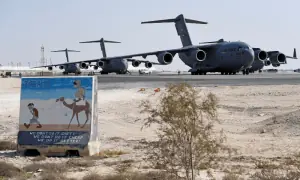 Qatar says some personnel departing US-run Al Udeid Air Base in response to &lsquo;current regional tensions&rsquo;