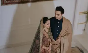 Everything you need to know about Junaid Safdar and Shanzey Ali Rohale&rsquo;s mehendi looks