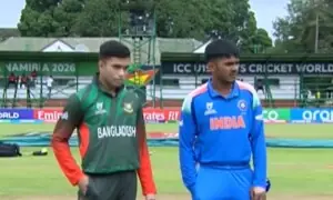 U-19 World Cup: No handshake between India and Bangladesh at toss but players shake hands after game