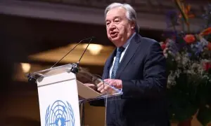 UN chief warns &lsquo;powerful forces&rsquo; harming global ties