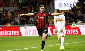 Fullkrug heads winner as Milan edge Lecce at home