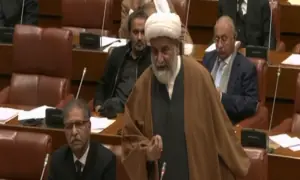 PTI-nominated MWM chief Raja Nasir Abbas appointed Senate opposition leader after months-long delay