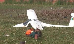 Indian Air Force training aircraft crashes in Uttar Pradesh, pilots escape unhurt