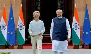 Europe and India seek closer ties with &lsquo;mother of all deals&rsquo;