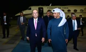 President Zardari arrives in UAE for 4-day official visit