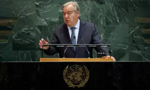 Global problems will not be solved by one power &lsquo;calling the shots&rsquo;, says UN chief