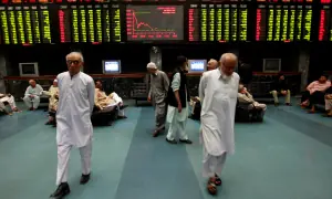 KSE-100 closes in the green at 184,174.48 points on Friday