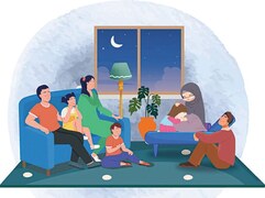 Story time : A night without screens