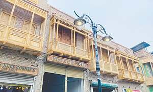 Restoration of Shahi Bazaar in full swing