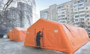 Almost half of Kyiv without power after Russian attack