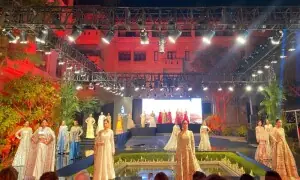 Earth, water and fire take centre stage as IVS hosts BLAZE fundraiser fashion show