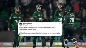 Pakistan won&rsquo;t be playing India in the T20 World Cup and X is shaking with laughter