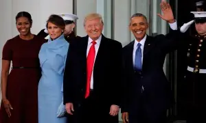 &lsquo;I didn&rsquo;t make a mistake&rsquo;: Trump refuses to apologise for racist clip of Obamas as monkeys