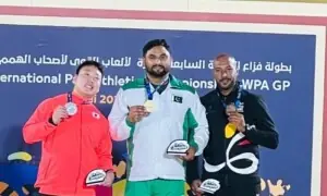 Haider wins gold at World Para Athletics Grand Prix