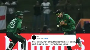Pakistan fans are left replaying one missed catch after England wins T20 match