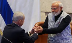 Modi addresses Knesset, says India stands &lsquo;firmly&rsquo; with Israel after Oct 7 attack
