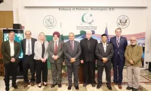 Pakistan embassy in US hosts interfaith Iftar; guests express concern about regional tensions