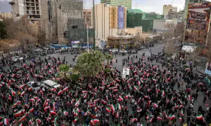In pictures: Iranians take to streets in huge numbers against US, Israeli strikes