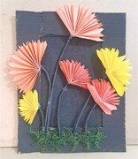 Wonder Craft: 3D flower frame