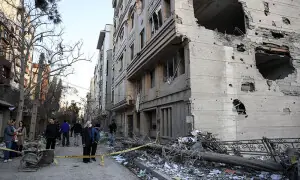 PHOTOS: Tehran neighbourhood in ruins amid US-Israeli strikes on Iran