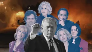 Trump promised to &lsquo;stop wars&rsquo;. Hollywood is angry he just started another one