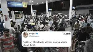 Pakistanis rage over price hikes and govt fuel allowances on X after Rs55 &lsquo;petrol bomb&rsquo; hits