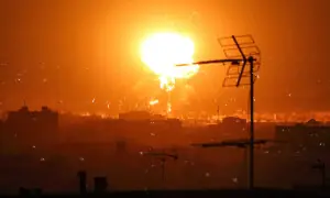 PHOTOS: Explosions erupt in Tehran amid US-Israeli strikes