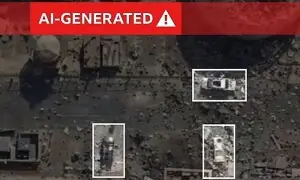 Fake AI satellite imagery spurs US-Iran war disinformation