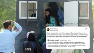 Netizens roll their eyes at PM&rsquo;s Women&rsquo;s Day message after Aurat March participants arrested in Islamabad