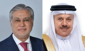 In phone call with Bahrain&rsquo;s FM, Dar reiterates Pakistan&rsquo;s call for de-escalation in Iran war