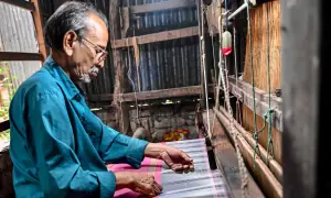 Bangladesh&rsquo;s Tangail sari is fighting for survival