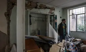 PHOTOS: Tehran residents examine their damaged homes following US-Israeli strikes