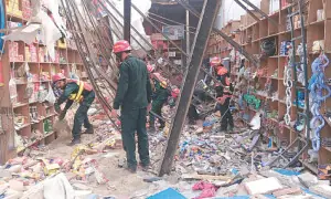Seven women die, over 75 injured in roof collapse at BISP payment point