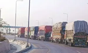 Islamabad Motorway police suspend 11 buses for carrying passengers in baggage compartments