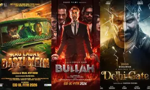 Three Pakistani films set to jostle for limited viewership over Eidul Fitr